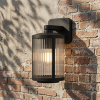 Applique murale LED vintage haute luminosité, étanche IP43, en aluminium, pour jardin et extérieur, alimentation électrique