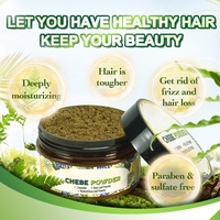 Poudre de traitement de la perte de cheveux Saveton Chebe pour cheveux fins/abîmés - Nourrit et renforce, utilisation unisexe pour adultes