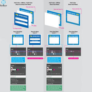 Porte-disque d'immatriculation, en noir ou blanc, pour taxe de voiture, avec colle ou collage statique - Product Image 6