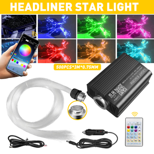 500pc 12v Car Home Headliner <b>Star</b> Lights Roof Twinkle Ceiling Light Fiber Optic500~1000pc Car Home Headliner <b>Star</b> L - Product Image 1