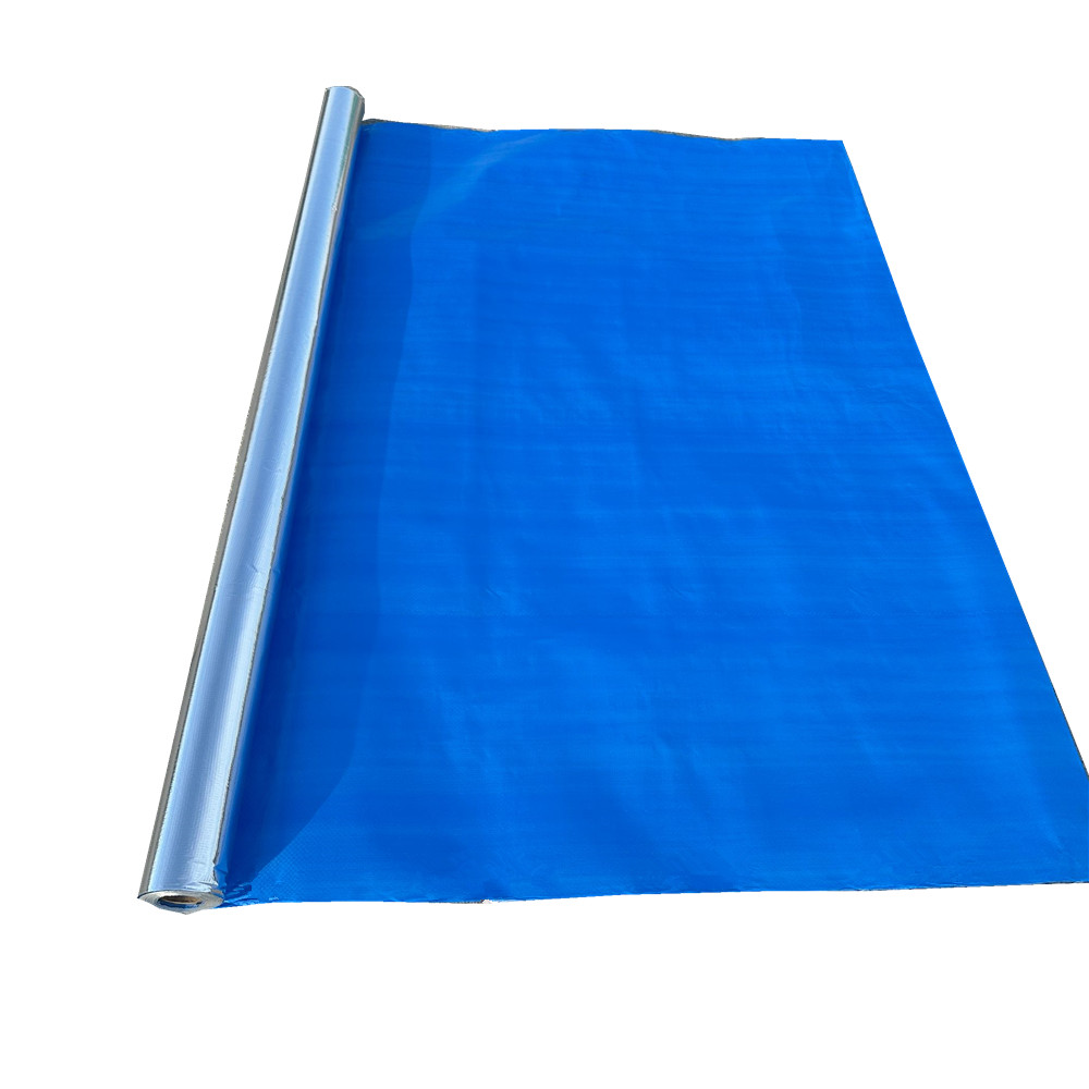 Fireproof Blue Woven Foil Roof Sarking with Woven Fabric Heat Insulation Materials