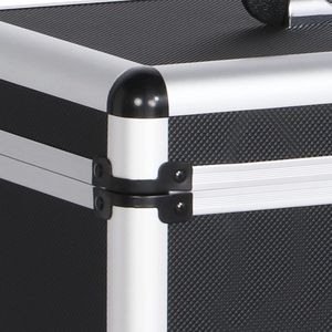 12'' Record <strong>Storage</strong> <strong>Storage</strong> Box Customized Vinyl <strong>LP</strong> <strong>Storage</strong> Case-50 Lps OEM &amp; ODM Supported - Product Image 4