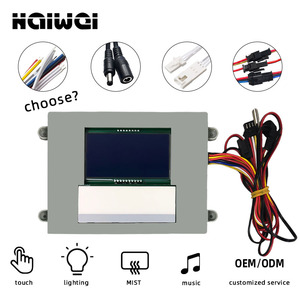 Sensor Táctil Inductivo de Espejo con Pantalla de Temperatura CCT de Alta Calidad 5A 60W para Interruptor de Luz y Regulador de Intensidad para Reproductores de Iluminación - Product Image 3