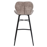 Tabouret de bar en plastique chromé, design italien, siège de tracteur, abs