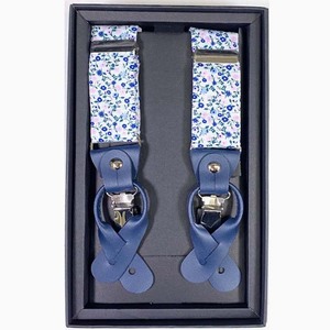 Conjunto de Corbata, Pañuelo <span class=keywords><strong>y</strong></span> <span class=keywords><strong>Tirantes</strong></span> <span class=keywords><strong>Verdes</strong></span> con Estampado Floral de 3 cm, 6.5 cm, 100% Algodón, Corbata, Pañuelo <span class=keywords><strong>y</strong></span> Lazo, <span class=keywords><strong>Tirantes</strong></span> Ajustables, Accesorio para Boda - Product Image 5