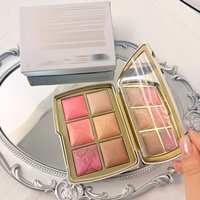Paleta de Maquillaje con Temática Animal de Edición Limitada de Navidad, Todo en Uno: Sombra de Ojos, Rubor e Iluminador