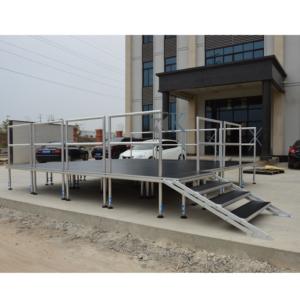 Aluminum collapsible wedding <b>lighting</b> stage event stage system - Product Image 3