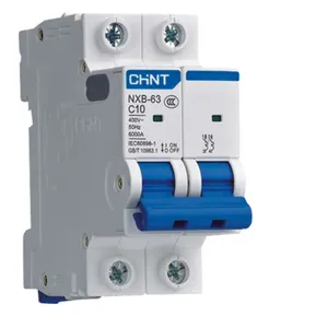 CHINT Original new MCB NXB-63 2P C10 50HZ Miniature circuit breaker