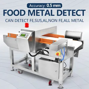 Sensitive Touch Screen Metal Detector For Meat Biscuits Snack Food Metal Detector Frozen Food Industry Metal Detector
