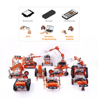 Kit de Robot Educativo ODM para Niños, 12 en 1, Coche Robótico de Codificación, Programable con IA, ESP32 STEM, Microbit, para Estudiantes