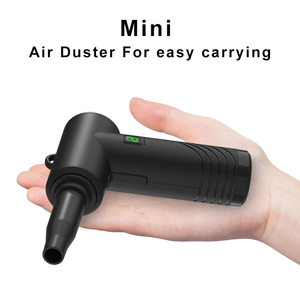 Souffleur d'air sans fil mini portable, séche-cheveux puissant, réglage multi-niveaux, souffleur violent, moteur sans balais, chargement USB - Product Image 4