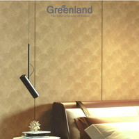 Groenland Shell Engineered Wood Placage Collage Series revêtement de sol de table meubles porte contreplaqué peau papier peint pour la décoration intérieure