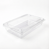 Plastic verpakking voor gedroogde mango, rechthoekig, van PET-materiaal, voor snacks, cake, bakwaren, opbergdoos voor supermarkt en kruidenierswinkel