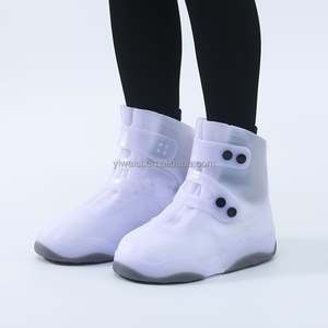 <span class=keywords><strong>Couvre</strong></span>-bottes <span class=keywords><strong>imperméable</strong></span> <span class=keywords><strong>Couvre</strong></span>-chaussures de pluie Nouvelle semelle double épaissie TPE résistant à l'usure <span class=keywords><strong>Couvre</strong></span>-pieds pour jours de pluie - Product Image 4