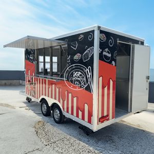 Camión de Comida Totalmente Equipado 2025 para Venta Ambulante, Remolques de Comida Personalizados en Venta - Product Image 4