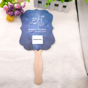 Khuyến mãi nóng - Quạt quảng cáo in ấn sáng tạo, quà tặng doanh nghiệp thiết thực, nhà máy trực tiếp, dành cho đám cưới, nhà thờ, lễ tốt nghiệp - Product Image 3