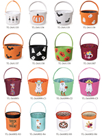 Panier de rangement pliable en toile à imprimé chauve-souris dorée pour Halloween, avec poignées dorées, écologique, capacité 12-18L, pour armoire, vêtements, linge, cadeau