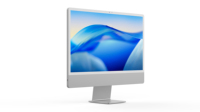 Komputer Bisnis AIO Desktop 23,8 Inci yang Tahan Lama, Intel I5 Generasi ke-12, Mendukung Windows 11, Fungsi Lengkap, Output 4K Tipe-C, PC AIO
