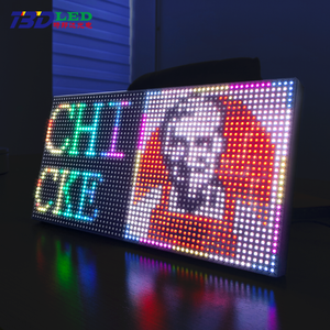 Led Bureau Display Vierkant 64*64 Dots Rgb Kleur Reclamevenster Digitaal Scherm Gemakkelijk Te Dragen Goedkope Prijs Billboard Voor Promotie - Product Image 6