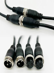 Câble d'extension vidéo GX20 avec connecteur aviation 2-12 broches, double tête mâle-femelle - Product Image 6