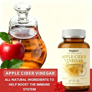 Bonbons Gommes au Vinaigre de Cidre de Pomme Marque Privée OEM ODM Détox Minceur Ventre Plat Mélange Vitaminé Halal <span class=keywords><strong>Sans</strong></span> <span class=keywords><strong>Sucre</strong></span> - Product Image 3