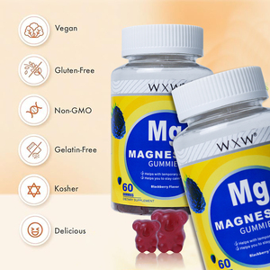 Bonbons gélifiés au magnésium bien conçus Récupération du sommeil et du stress Suppléments naturels Bonbons gommeux - Product Image 5