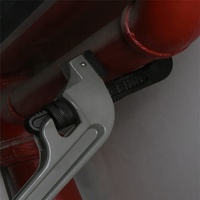 Clé pour tuyau, en alliage d'aluminium, inclinée de 45 degrés, en cambrure inclinante, pour les outils de plomberie et de terrain d'huile, 50 pièces
