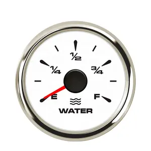 52Mm Boot Car Auto Watertank Niveau Gauge Meter Met Achtergrondverlichting 9-32V