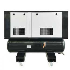 มอเตอร์ลมแบบหล่อลื่น Huitong Xinda 3kw/4HP 5.5kw/7.5HP ระบายความร้อนด้วยอากาศ แบบพกพา สะดวก ใช้กับเครื่องอัดลมแบบสกรู AC - Product Image 1