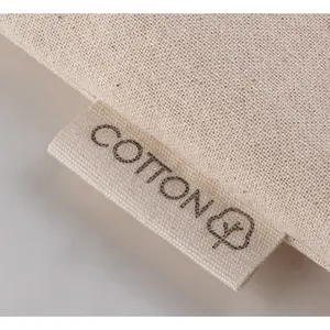 Borsa shopper in cotone WIDE SHOPPER, merchandising sostenibile - Product Image 2