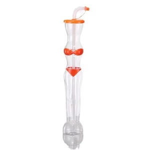 Gobelet en PET de 500 ml en forme d'heure de prière, portable, pour thé au lait d'été, avec paille, personnalisable, vente en gros - Product Image 4