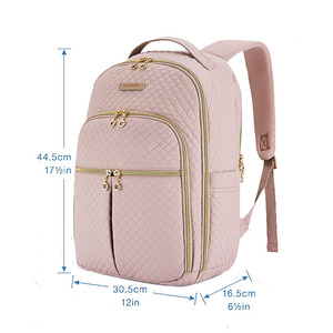 <span class=keywords><strong>Mochila</strong></span> para ordenador portátil con múltiples compartimentos para <span class=keywords><strong>mujer</strong></span>, bolso escolar ligero para libros, para chicas y estudiantes - Product Image 3