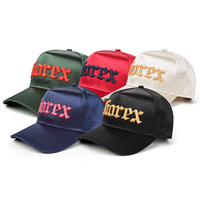 Topi Olahraga Bordir Tangan 6 Panel Berkualitas Tinggi Berbahan Velour dengan Kustomisasi Tim