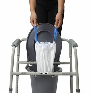 Commode Liner çanta Bedpan lazımlık Liner süper emici ped, her ped Abord kadar 35 Oz/1000ml taşınabilir seyahat tek kullanımlık İdrar torbaları - Product Image 4
