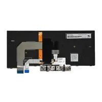 Clavier rétroéclairé US Russe Espagnol Anglais pour Lenovo Thinkpad T470 T480 A475 A485 01AX569 01AX487 01AX528 01HX419 US