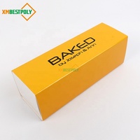 Boîte d'emballage en papier personnalisée pour macarons et biscuits, style tiroir coulissant, pour pâtisseries, avec logo imprimé