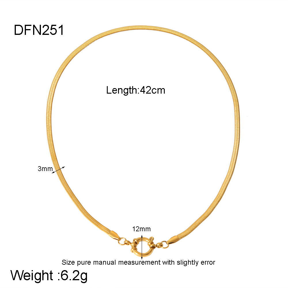 necklace charm gold plated stainless steel palm tree stackable