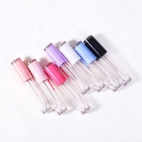 Tubes de gloss à lèvres vides personnalisés colorés 8ml, emballage cosmétique pour blush et faux cils, impression de logo personnalisée, bouchon à vis