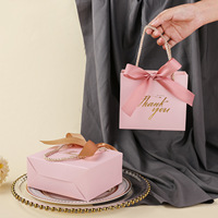 Ruban de bronzage personnalisé en papier, sac cadeau de remerciement, sacs d'emballage de cadeaux doux