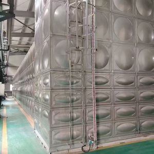 Énorme réservoir de stockage d'eau en acier inoxydable potable chaude 10000m3 100000 litres 5000 litres de stockage souterrain enterré 300m3 grand - Product Image 5