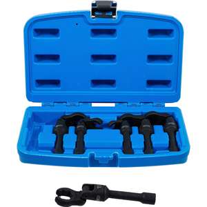 Juego de llaves BGS Crowfoot de 10 mm (3/8 ") con junta de 6 piezas. - Product Image 1