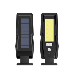 Lampe murale extérieure à énergie solaire COB avec capteur de mouvement à faisceau de 20 degrés pour l'éclairage de jardin et de cour - Product Image 1