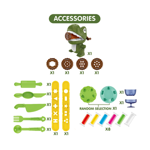 Machine <span class=keywords><strong>à</strong></span> nouilles créative pour enfants, <span class=keywords><strong>pâte</strong></span> <span class=keywords><strong>à</strong></span> <span class=keywords><strong>modeler</strong></span> colorée, ensemble éducatif de <span class=keywords><strong>pâte</strong></span> <span class=keywords><strong>à</strong></span> <span class=keywords><strong>modeler</strong></span> <span class=keywords><strong>dinosaure</strong></span> DIY - Product Image 2