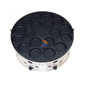 18 trous 22 trous 26 trous japon rue nourriture rouge haricots roue fabricant de gâteaux roue tarte gâteau Obanyaki Machine à faire des gâteaux - Product Image 1
