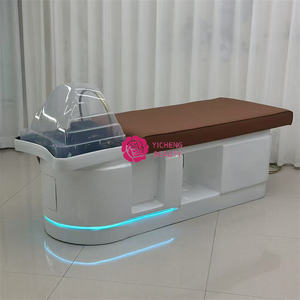 Yicheng Beauté Nouveau Design Salon De Coiffure Circulation De L'eau Tête Thérapie Chaise De Lavage Shampooing Lit à Vendre - Product Image 2