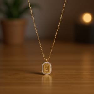 Collar con Colgante en Forma de S, Chapado en Oro, Acero Inoxidable, Minimalista, Unisex, Joyería para Uso Diario - Product Image 2