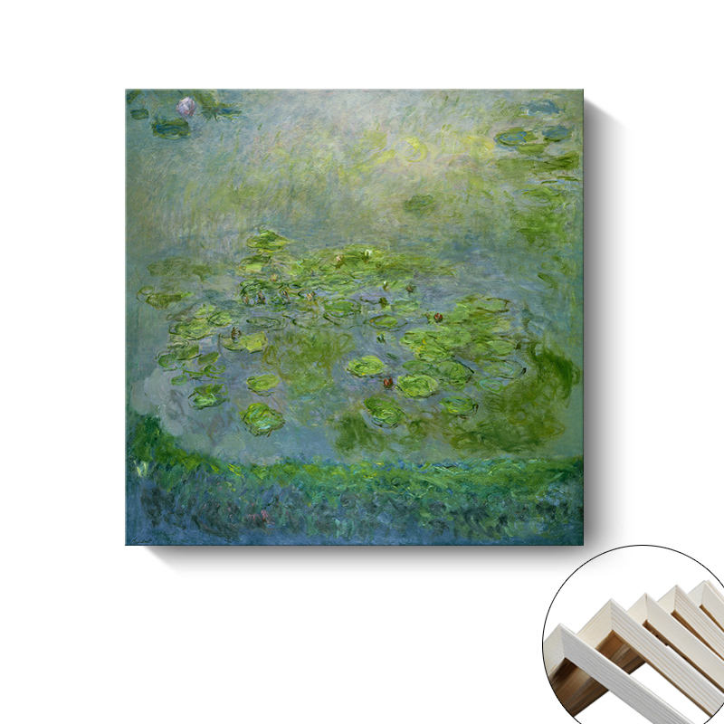 2.7cm pine inner frame + canvas painting 06