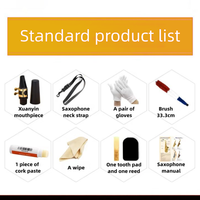 Factory Wholesale Customized Design Lowest Price Brass Eb Tone Alto Sax Musical Instrument