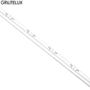 Side Glow High Density <b>RGB</b> COB LED Strip Light 24V 630 LEDs 8mm 10W Flexible for Narrow Groove Lighting - Product Image 1