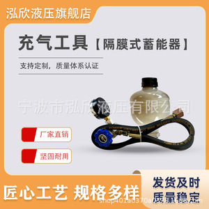 Herramienta de Carga de Nitrógeno Hongxin M28 1.5, Conector de Acero, Inflador de Fluidos Hidráulicos - Product Image 3